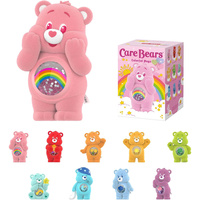 Figurines en peluche Care Bear 100 % authentiques pour MART, série Hugs colorées, en PVC, thème animal, 6-9 cm, cadeaux de vacances et d'anniversaire