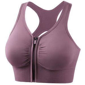 Soutien-gorge de sport confortable en tissu extensible conçu pour la salle de sport, le yoga, le fitness et les sports de plein air - Product Image 1