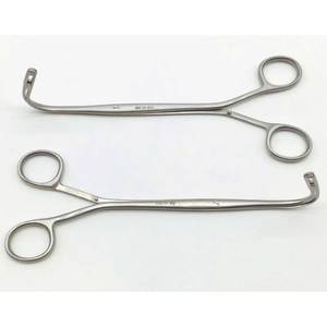 Pinzas de Agarre Curvas Randall Stone, Lote de 2, Acero Inoxidable, Instrumentos Quirúrgicos Veterinarios, Grado Quirúrgico Manual, Autoclavables - Product Image 4