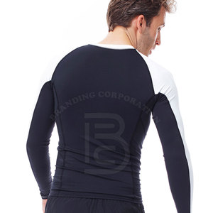 Camiseta Deportiva Personalizada para Hombre al Mejor Precio, de Primera Calidad, Elástica, de Manga Larga, Secado Rápido y Transpirable - Product Image 2