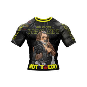 Nouveau rashguard élégant de haute qualité personnalisé pour hommes, produit le plus vendu, vêtements d'entraînement, coupe ajustée, rashguards pour hommes - Product Image 4