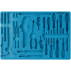 Hazet 2-Component Soft Foam Insert <b>Tool</b> <b>Storage</b> for 163-120/24 - Product Image 2