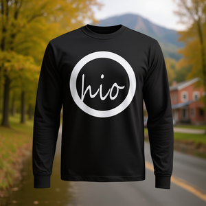 Maglietta Classica a Maniche Lunghe OHIO Solo per Nativi dell'Ohio - Prodotto Promozionale - Product Image 3