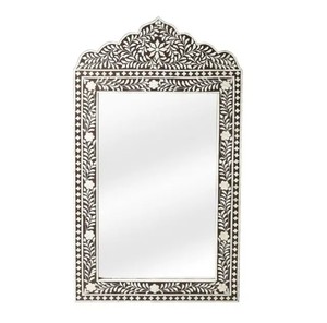 Cadre de miroir incrusté d'os de forme carrée de la plus haute qualité cadre de miroir de grande taille de conception la plus récente pour la décoration murale - Product Image 6