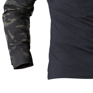 T-shirt à manches longues pour hommes de bon style Chemise d'impression par sublimation en coton et polyester avec technique brodée pour l'hiver - Product Image 6