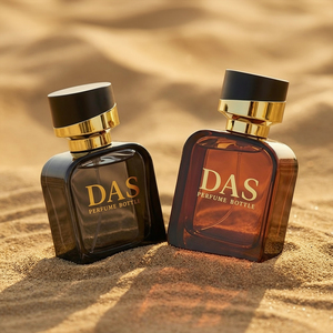 Frasco de Perfume Luxuoso de 50ml com Acabamento Fosco Preto Estilo Exótico, Tampa Pesada e Caixa Rígida de Dragão - Product Image 3