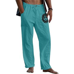 กางเกงแฟชั่นสำหรับผู้ชาย,กางเกงเข้ารูปสีพื้นแบบพรีเมี่ยม - Product Image 5