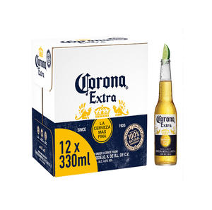 Cerveza Ligera Corona en Latas de 330ml, Paquete de 24 Unidades en Cajas de Exhibición para Gimnasios, Bares de Jugos y Centros de Fitness, Suministro al por Mayor - Product Image 3