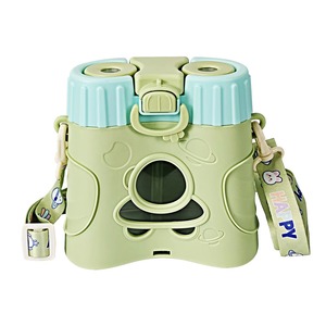 Divertida y Linda Botella de Agua de Plástico con Dibujos Animados, Botella de Agua Deportiva Portátil para Niños, Botella de Agua de Plástico para Niños - Product Image 3