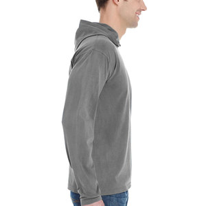 Custom Long Sleeve Hooded Best Quality Hoodie Pepper <b>Grey</b> <b>Sweatshirts</b> - Product Image 3