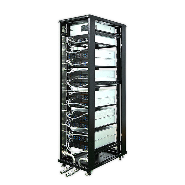 OEM Customized Liquid Water Cooling Aluminum Fin Heatsink Heat Exchanger Cooling