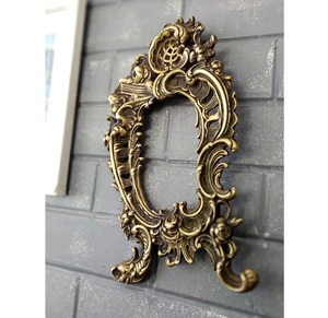 Cadre photo en métal de grande taille avec surface martelée et finition laquée pour la décoration de la maison et de l'hôtel - Product Image 1