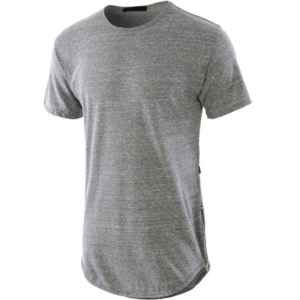 เสื้อยืดคอกลมแขนสั้นผ้าคอตตอน/โพลีเอสเตอร์ ระบายอากาศ แห้งเร็ว สำหรับออกกำลังกาย ฟิตเนส วิ่ง ปี 2026 สำหรับผู้ชาย - Product Image 1