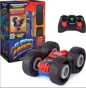 Best Price Original Air Hogs Super Soft, Flippin Frenzy, 360 Spinning Action, 2-in-1 Stunt Vehicle Remote Control Car