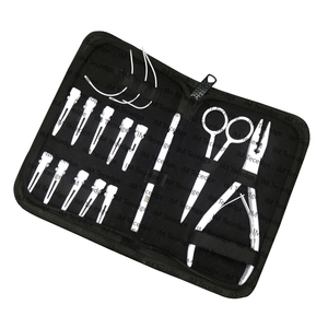 Kit d'outils d'extension de cheveux professionnels de haute qualité comprenant une pince à sertir à crochet Dreadlock pour l'épilation - Product Image 2