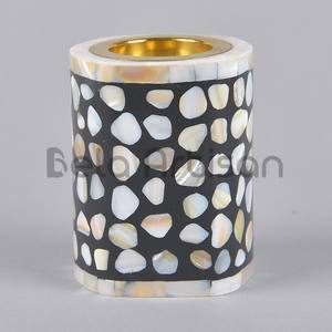 Brûleur d'encens arabe MOP-Vente en gros de parfums de Dubaï | Brûleur d'oud, encensoir à charbon, encensoir à charbon blanc par Bela Artisan - Product Image 4