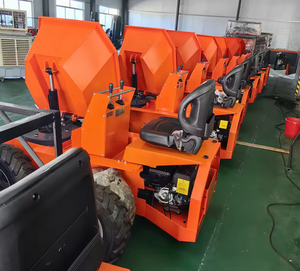 Mini Mezcladora de Concreto Tipo Dumper sobre Orugas, a Gasolina, con Sistema Hidráulico para Construcción - Product Image 4