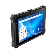Tablet Genggam Tangguh 8 inci 10000mAh Sidik Jari UHF RFID Tablet Tangguh Ip68 WiFi 6 Tablet Tangguh RTK