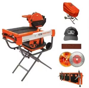 Sierra de mampostería de corte en seco IQ Power Tools IQ-TS244-OPK de 2000W y 254mm (10 pulgadas) de venta rápida con mesa de extensión y accesorio de aspiración - Product Image 1