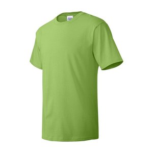 100% coton hommes T-shirt décontracté doux Fitness été mince T-shirts hommes maison vêtements col rond manches courtes solide T-shirt pour hommes - Product Image 1