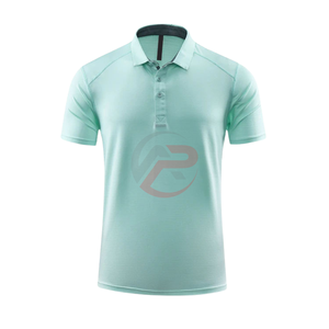 เสื้อยืดโปโลผู้ชายแบบแห้งเร็วเสื้อโปโลผ้าฝ้ายไซส์ใหญ่พิเศษระบายอากาศได้ดี - Product Image 3