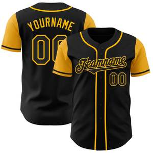 High Quality Gradient Color Sublimated <b>Baseball</b> T-shirts Embroidery Personalized Sports Uniform Custom <b>Baseball</b> Jersey - Product Image 1