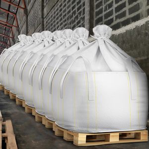 Bolsa de polipropileno tejido de fondo plano de alta resistencia con doble correa de sujeción para cemento industrial y construcción - Product Image 5