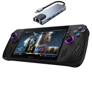 Console de jeu portable MSI Claw 8 AI+, Ultra 7 258V, 32 Go LPDDR5, 1 To SSD, 8 pouces 120 Hz, double TB4, Wi-Fi 7, édition Sandstorm - Product Image 1
