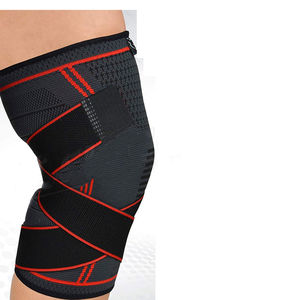 Custom Elastic Breathable Gym Weight Lifting Powerlifting Heavy Duty <b>Knee</b> <b>Wraps</b> Super Heavy Neoprene Training Unisex OEM - Product Image 5