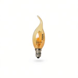VELA LED E14 Fil.4W Ambre Bougies LED sans Flamme et Bougies LED Régulières - Product Image 2