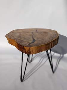 SURFACE APPORTANT et BOIS Meilleure qualité Meubles de maison de luxe en bois de noyer massif Restaurant Salle à manger Café Rivière Cuisine Époxy - Product Image 2