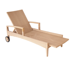 Chaise longue de plage pour hôtel et jardin en plein air Chaise longue de piscine en plein air Chaise longue de bain inclinable Design personnalisable choix - Product Image 2