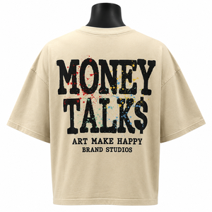Camiseta Extra Grande Personalizada con Estampado OEM para Hombre, Algodón Grueso Premium, Moda Urbana - Product Image 2