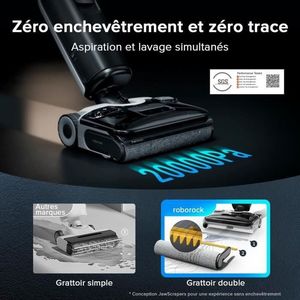 Aspiradora Roborock para Húmedo y Seco con Motor sin Escobillas para Uso Doméstico, en Automóviles, Exteriores y Hoteles - Blanca - Product Image 4
