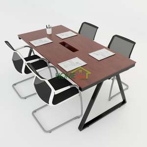 HBTH011-Trapeze II Concept 180x90 Contemporary Conference <b>Table</b> Assembly Required for <b>Office</b> & Hotel Use - Product Image 1