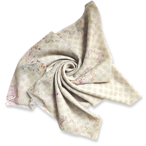 Reiko Series Hijab léger en coton à manches courtes jaune tenue à usage quotidien pour femmes musulmanes haute impression numérique Hijab Musulman - Product Image 3