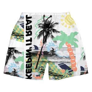 2025 Vintage-Style Hot Selling Men's Bathing-<b>Swimming</b> Beach Trunks-Shorts 3D-Printed Casual Summer <b>Clothing</b> Eco-Friendly - Product Image 2