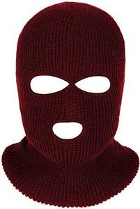 Masque de ski intégral unisexe à 3 trous Bonnet d'hiver en tricot Cagoule à capuche Bonnet pour sports quotidiens Meilleur prix Vente en gros - Product Image 3