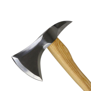 Wholesale Customized Top Quality OEM ODM Service <b>Wood</b> Viking Style Handle New Design <b>Axe</b> Stainless Steel Camping <b>Axe</b> for Outdoor - Product Image 6