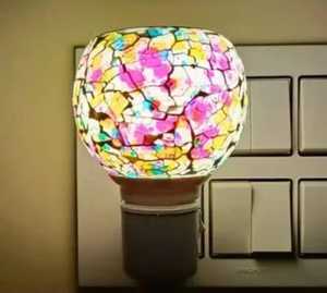 Elegante lámpara de cristal tallado estilo mosaico para decoración del hogar - Product Image 2