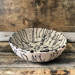 Tazones de Resina Pulida Personalizados, Tamaño Pequeño, Ecológicos, para Pasta, Ensalada, Cereal, Eventos - Product Image 3