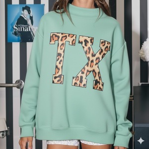 Sudaderas de Alta Calidad con Logotipo Personalizado, Cuello Redondo, de Algodón Transpirable y Ecológico, Corte Holgado para Mujer - Product Image 1
