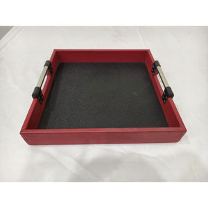 Bandejas de Almacenamiento de Gran Calidad 2026, Decoración Moderna, Bandeja de Madera Rectangular Marrón de Lujo para Exteriores, Ecológica y Personalizable - Product Image 2