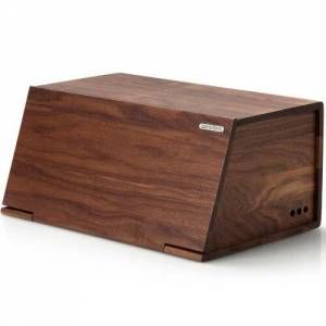 CAJA DECORACIÓN CONTENEDORES DE ARROZ DE MADERA ALMACENAMIENTO Dispensador DE ARROZ Contenedores de almacenamiento de arroz con tapa deslizante y taza medidora - Product Image 5