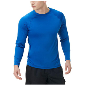 2025 nuevo precio al por mayor personalizado camisa de baño de secado rápido Rash Guard playa surf buceo Rashguard conjuntos hombres tela impresión ropa - Product Image 2