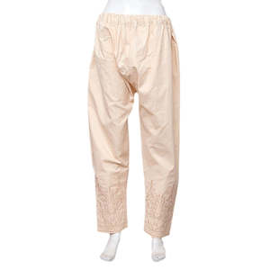 Pantalon brodé pour femme - Camel - Product Image 3
