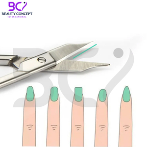 Tijeras de Precisión para Cutículas para Técnicos de Uñas Profesionales, Diseño de Acero Inoxidable de Corte Suave y Alta Precisión - Product Image 2