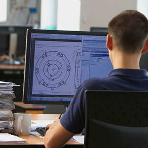 ศูนย์เครื่องมือหมุนวัวกระทิง8812-3 R คุณภาพสูงจากยุโรปรับประกัน2ปีต้นกำเนิดจาก Pl สำหรับอุตสาหกรรมการกัดและเจาะ - Product Image 3