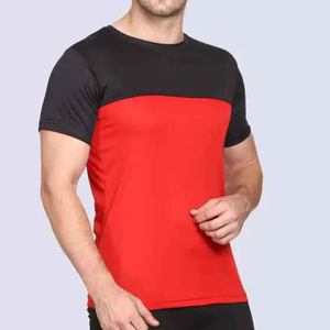 Fabricante al por mayor personalizado 100% algodón hombres Camiseta cuello alto antiarrugas transpirable diseño de talla grande - Product Image 5