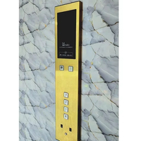 Panneau de commande d'ascenseur en acier inoxydable de haute qualité COP LOP HOP, design traditionnel, durable pour appartements, hôpitaux, villas